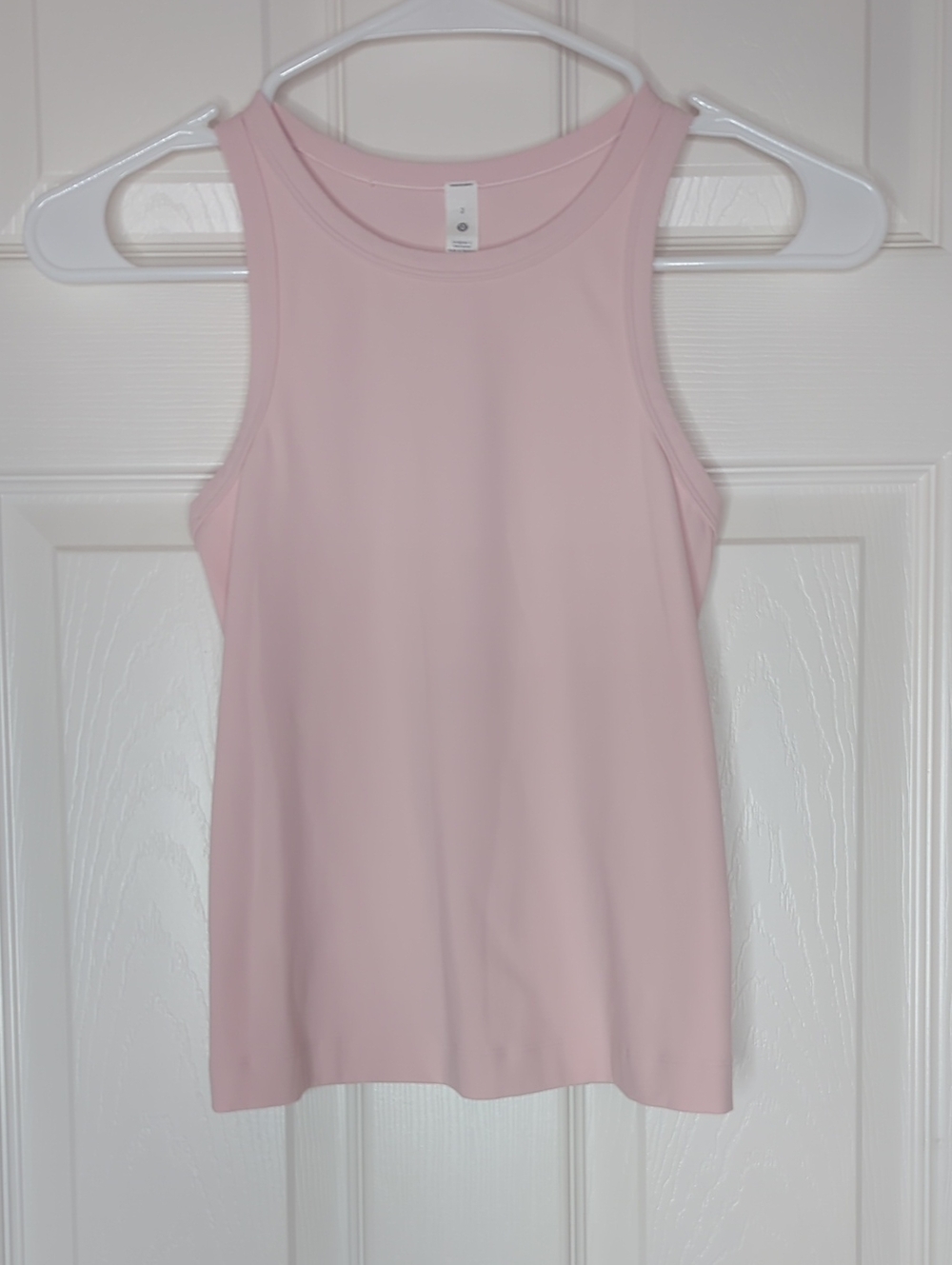 Lululemon Align Waist Length Racerback Tank Top Strawberry Milkshake